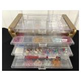 Organizer & Various Beads