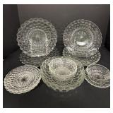 Anchor Hocking Bubble Pattern Plates & Bowls
