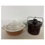 Vintage Anchor Hocking 1.5qt Covered Casserole &