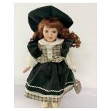 Soft Body Porcelain Doll 17'