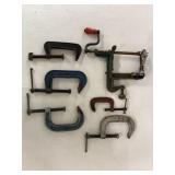 Vintage C Clamps & Apple Peeler