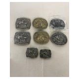 Hesston National Rodeo Finals Belt Buckles