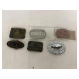 Various Belt Buckles