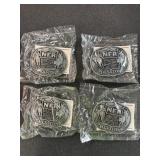 1983 25th Anniversary Hesston Belt Buckles