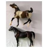 Breyer Bay Pinto & Stallion