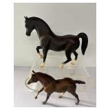 Breyer Arabian Stallion & Cricket Quarter Foal 934