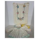 Vintage Needlepoint & Doll Clothes
