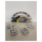 Rainbow Glass Beads & Misc