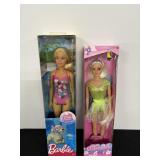 Vintage Water Play & Michelle Barbies in Box