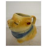1940s Shawnee Pottery Smiley Pig Cream Pitcher