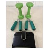 Hand Weights, Hand Grips & Misc