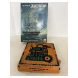 US Frigate Constitution Old Iron Sides Model &