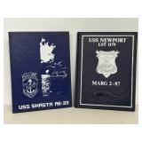 1987 USS Newport Mary 2-87 & 1977 USS Shasta AE-33