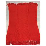 Vintage Crochet Blanket 45'x70'