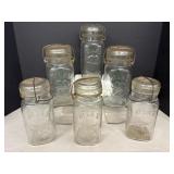 Vintage Atlas Good Luck Canning Jars with Lids