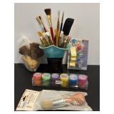 Paint brushes & sponges