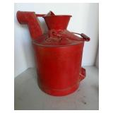 Vtg Standard oil By Indiana 5-gal liquid...