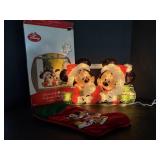 Vtg Disney lighted sculpture 19" long & Disney...