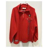 Vtg Mickey fleece 1/4 zip sweat shirt