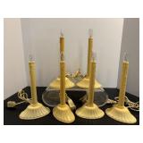 Window Candles set of 6 10"H