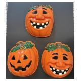 Vtg Plastic porch light covers