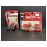 ERTL CASE HI farmall 560 tractor with mounted....
