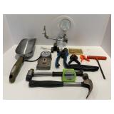 Misc tools & helping hands tool with....