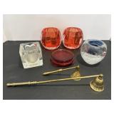Candle holders & snuffers