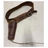 Vtg Leather sun holster