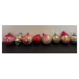 Vintage Glass Christmas Ornaments