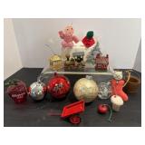 Vintage Holiday Christmas Ornaments