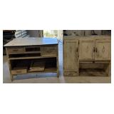 Vtg cabinet 40"W x 21"D x 66"H