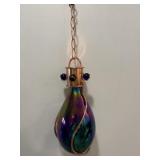 Home Trends Teardrop gazing ball 14"H