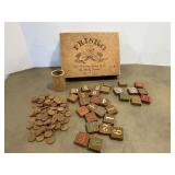 Vtg Embossing Co. Frisko game