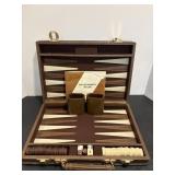 Vtg Backgammon game