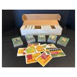 Don Russ baseball puzzle & cards 1991 hobby set.