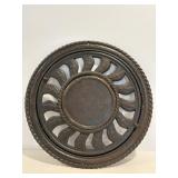 Antique Cast-Iron Stove Pipe Collar, Chimney Flue