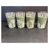 Jeanette Hellenic Green Jasper Tumbler Water..