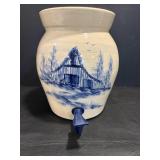 Vtg Paul Storie pottery ceramic beverage crock