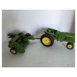 John Deere tractor seat - 1/2 missing..
