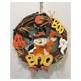 Halloween wreath 15.5"Dia