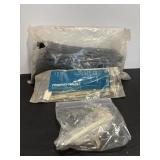 Lg Black cable ties & misc