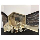 Vtg Flurryville by living quarters snowman...