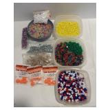 Pony Beads various colors.