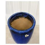Ceramic planter 15" dia x 17"H