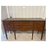 Vtg Buffet cabinet 66"W x 20"D x 38"H...
