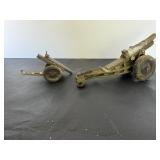 Mid 20th Century rubber toy Cannon & Vtg...