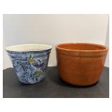 Ceramic planters 7.5" & 9"