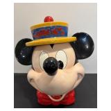Vtg Disney Enesco Mickey Mouse cookie jar 11"H