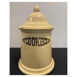 Vtg Pfaltzgraff Viilage cookie jar with lid ...